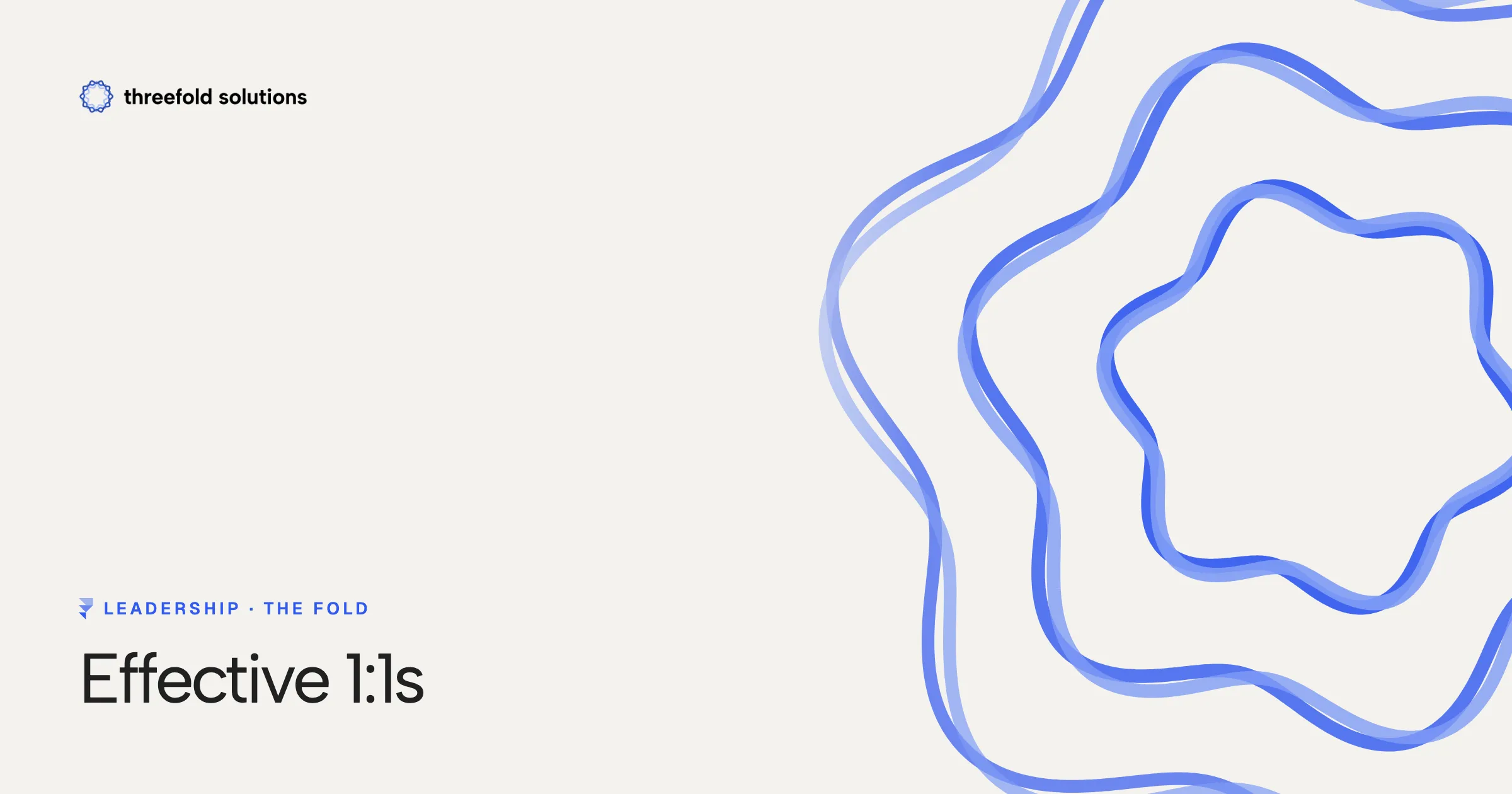 Effective 1:1s — Threefold Solutions