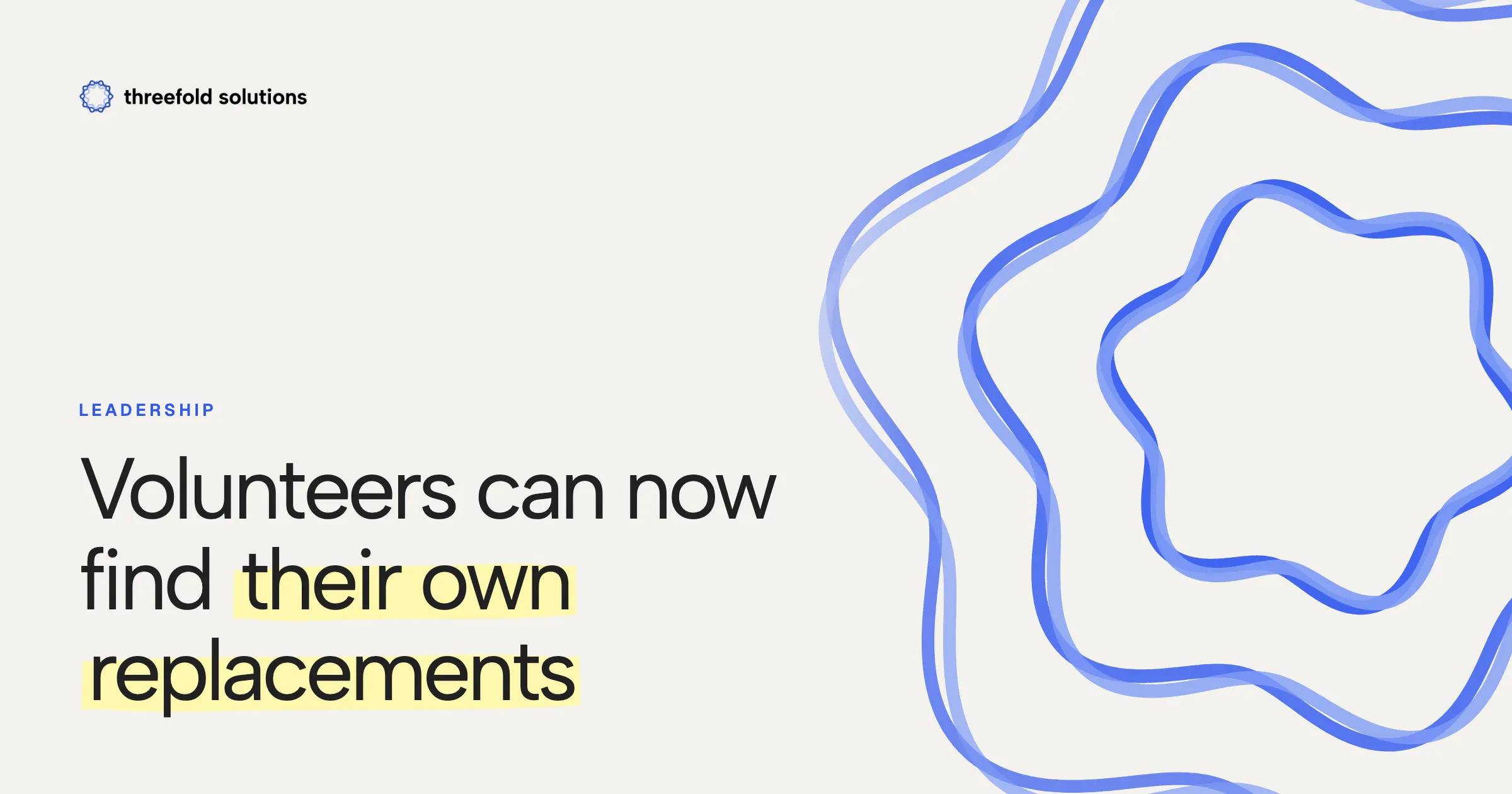 New in Planning Center Services: Volunteers Can Now Find Their Own Replacements When They Decline — Threefold Solutions
