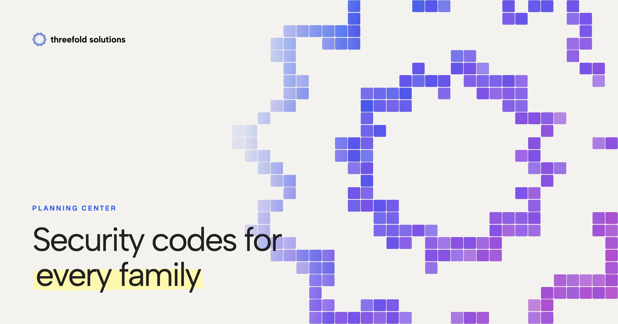 Planning Center Church Center Check-In: Security Codes Now Visible for Every Family — Threefold Solutions