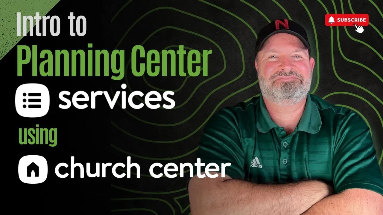 Services, for volunteers — Planning Center tutorials from Threefold Solutions