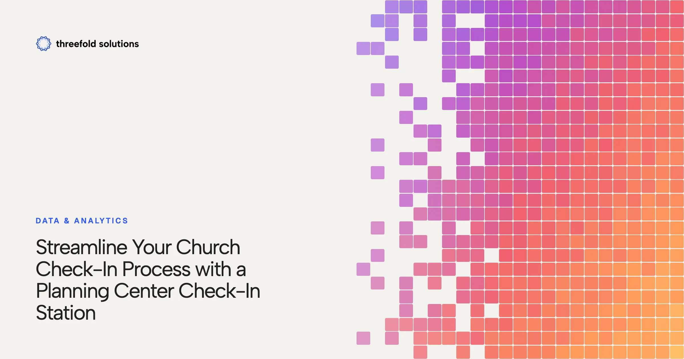 Streamline Your Church Check-In Process with a Planning Center Check-In Station — Threefold Solutions